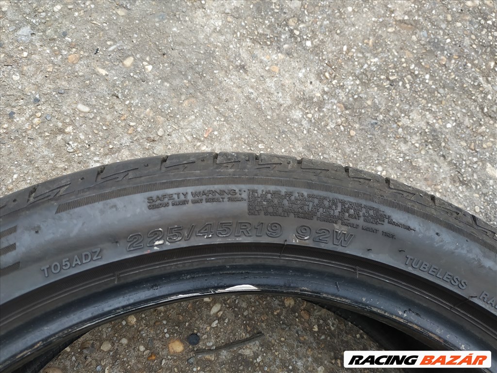 Bridgestone Turanza T005A 225/45 R19 92W 1 DB 3. kép