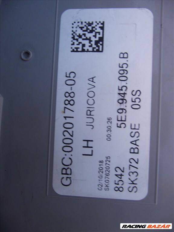 Skoda Octavia 3 kombi bal hátsó lámpa 2013-2020 5e9945095b 3. kép