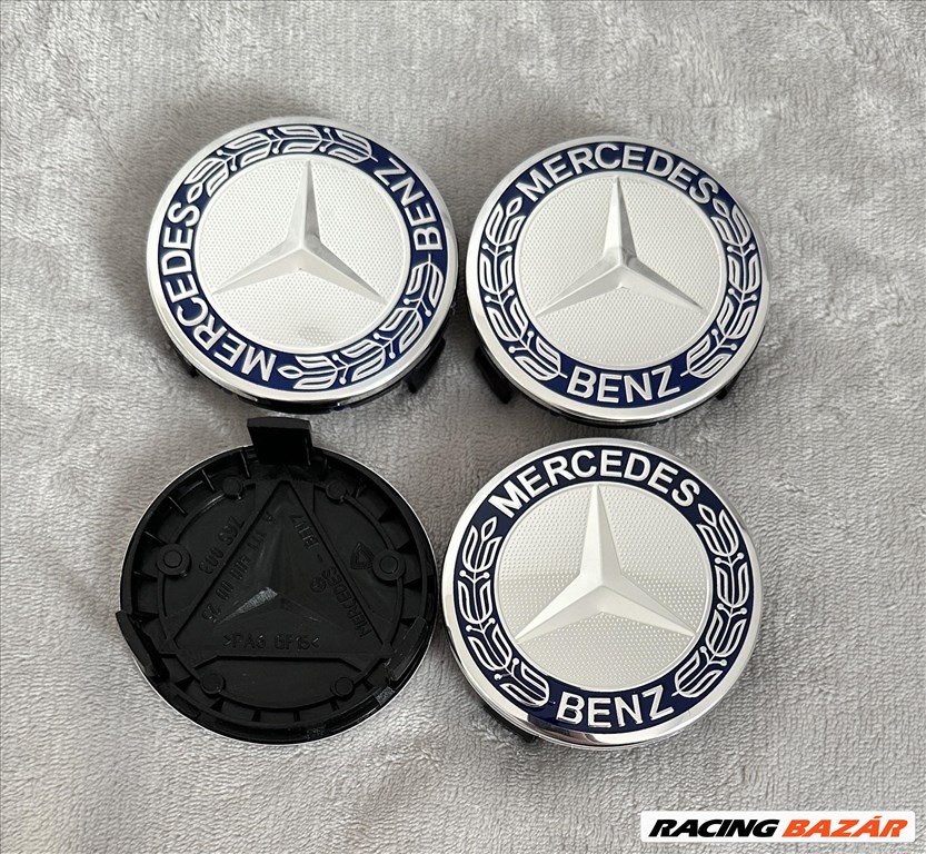 Mercedes 75mm felni alufelni kupak közép felnikupak felniközép embléma A1714000025 b66470202 2. kép