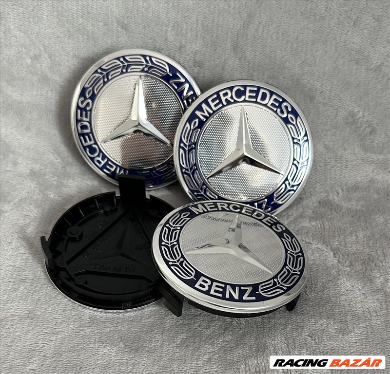 Mercedes 75mm felni alufelni kupak közép felnikupak felniközép embléma A1714000025 b66470202 3. kép