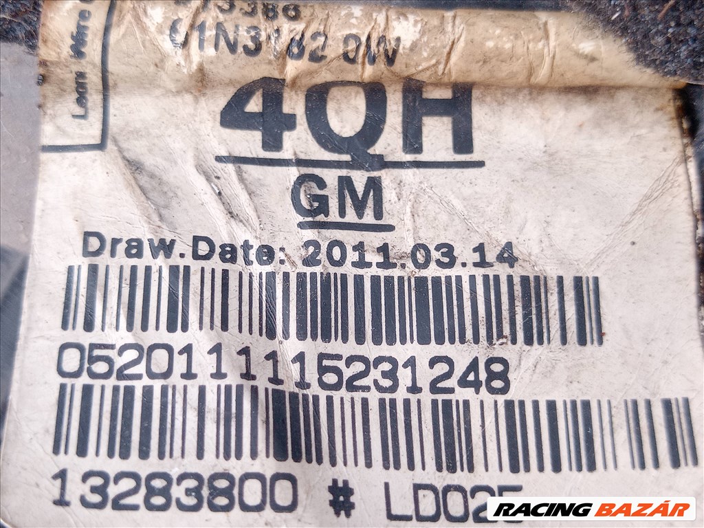 Opel Astra J, Opel Zafira C 13283800 4QH kábelköteg  1. kép