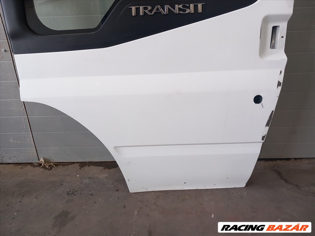 Ford transit Tranzit 06- Bal balos első fehér ajtó 10189 3. kép