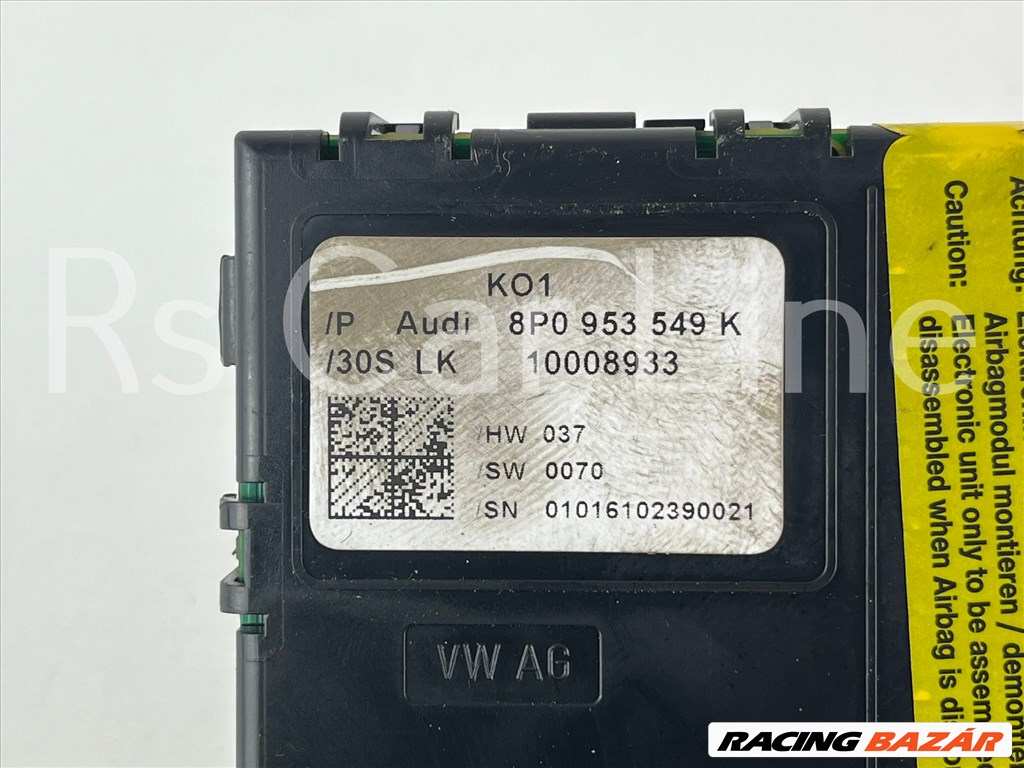 Audi	A3 8P Kormánykapcsoló elektronika 8p0953549k 3. kép