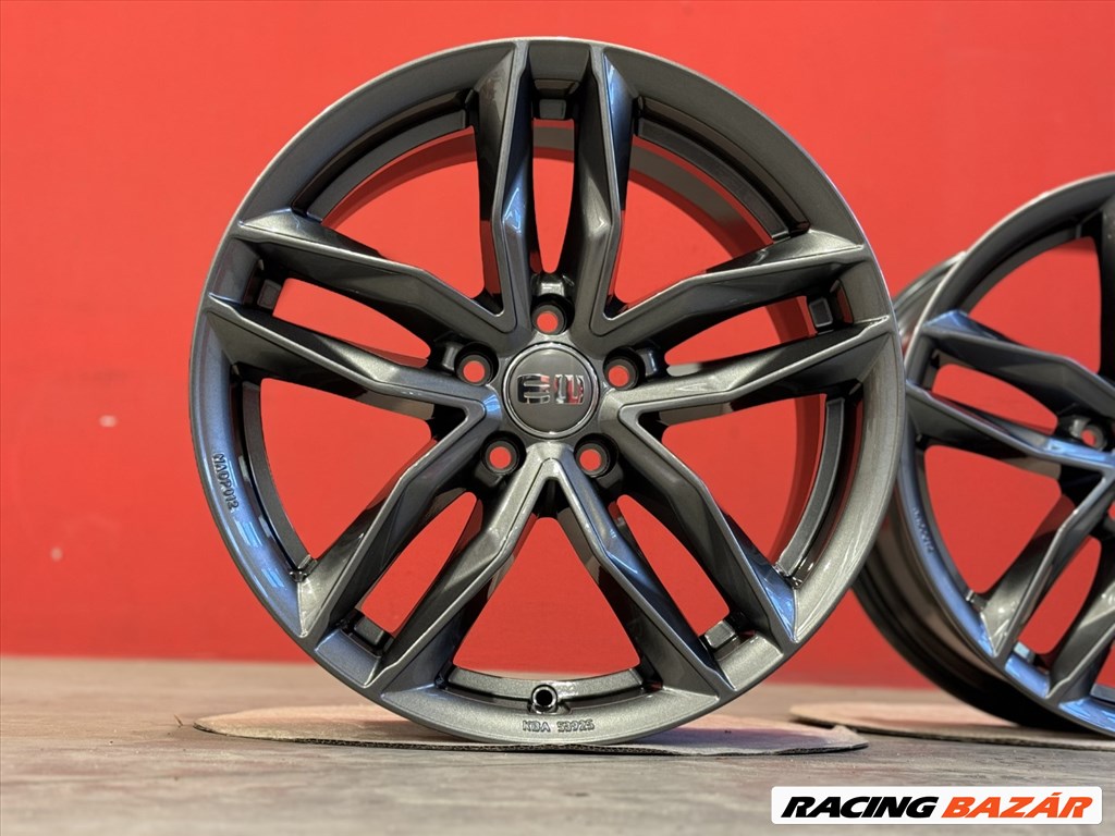 R18 5x112 (66,45) Elite Wheels EW04 MUST 8J ET45 PALLADIUM   új alufelnik 18" 8x18 3. kép