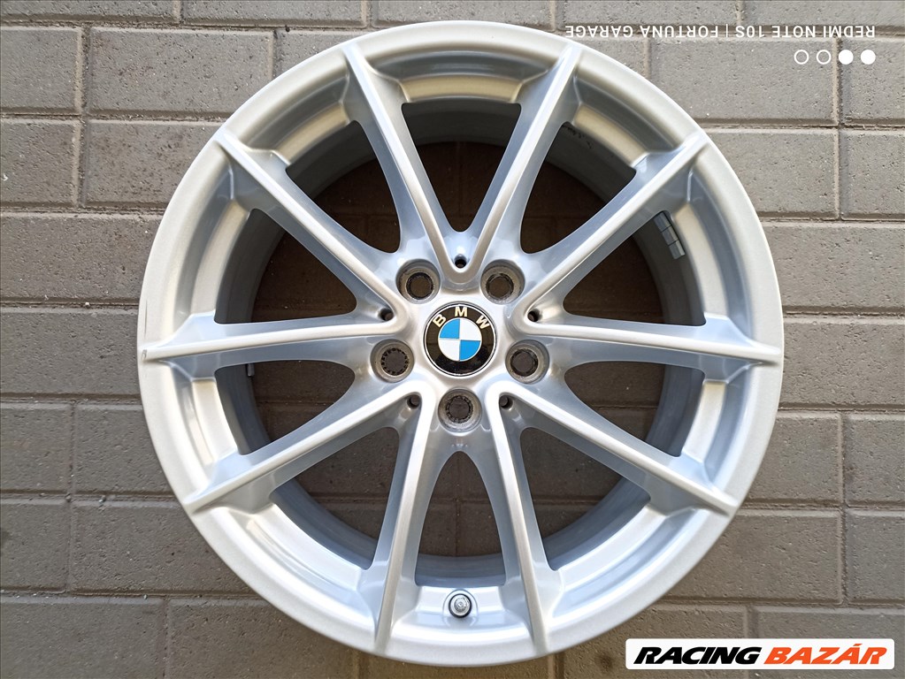 5x112 17" BMW Style 618 újszerű alufelni garnitúra + TPMS 4. kép