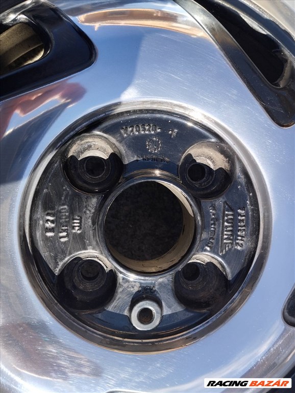 Aluline Turbine retro alufelni, 4x100, 7x15, 57.1, et28 (Új polírral!) 3. kép