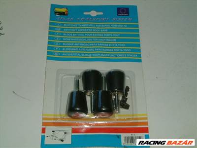 Univerzális tetőcsomagtartóhoz zár készlet kulccsal