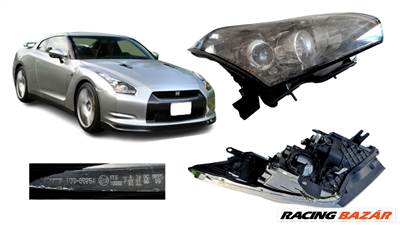 Nissan GT-R jobb oldali lámpa sérült 10063954