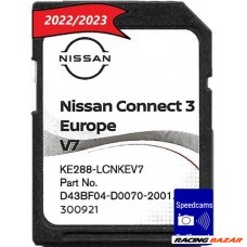 Nissan connect  gyári 2,3 2024 térkép frissítés navigáció 2024 legújabb 1. kép