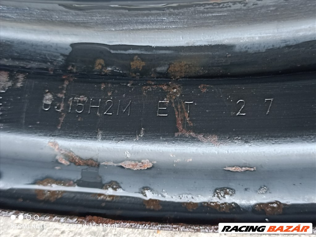 4x108 15" Peugeot / Citroen használt lemezfelni garnitúra (370) 7. kép