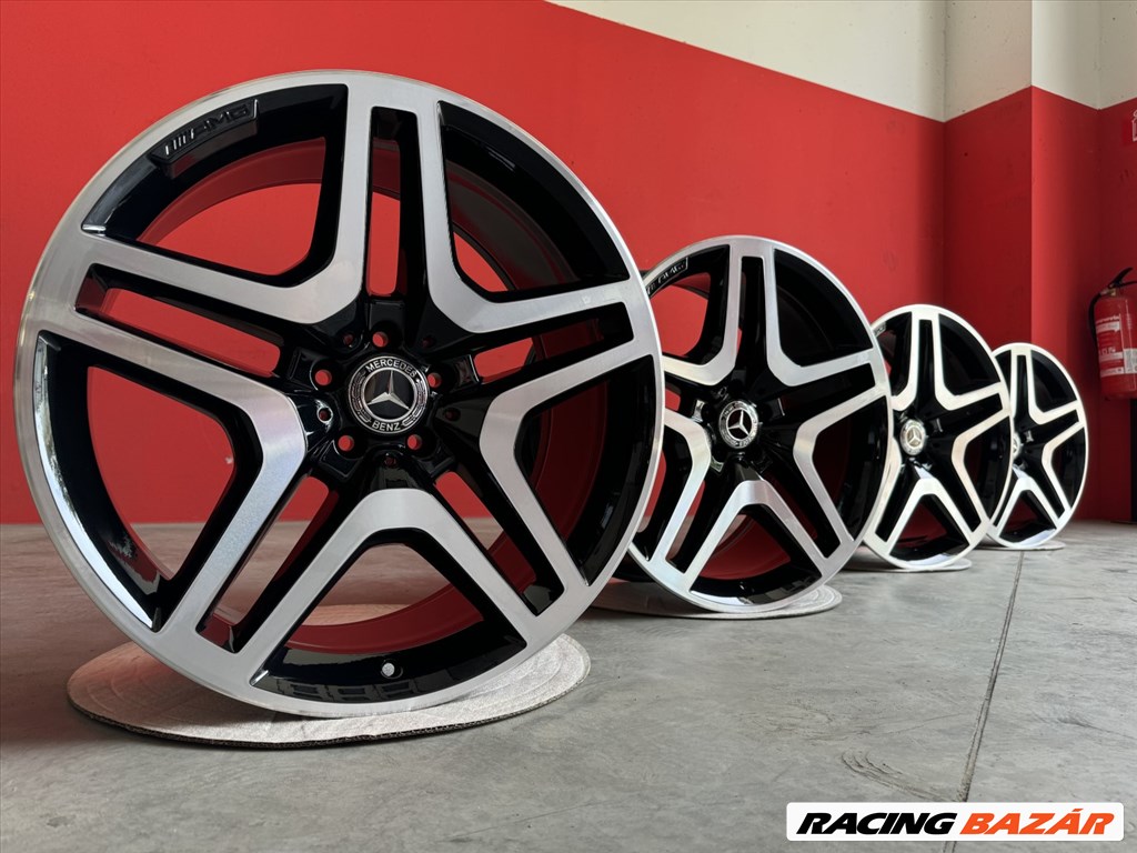 R21 5x112 Original Mercedes AMG  10J ET46 - GL GLE GLS ML M gyári felnik, alufelnik 10x21 21"  3. kép