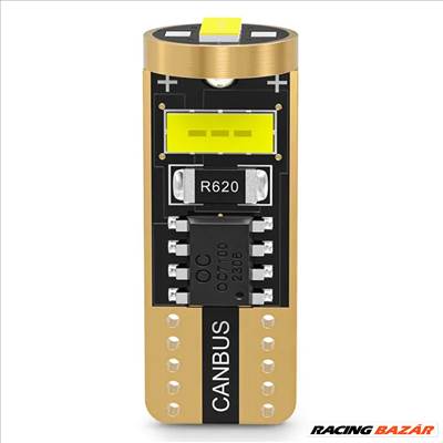 LED T10 3db SMD fehér CANBUS 12-24V AUTOLIFE T10-2025-3SMD