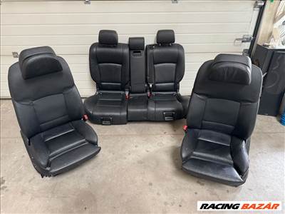 BMW 5GT F07 M csomagos fekete fűthető bőr ülés 