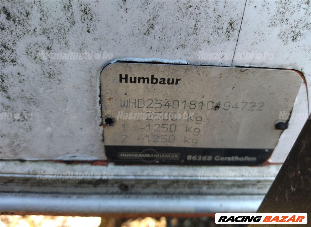 Humbaur HP2000 Maximus quadszállító utánfutó 6. kép
