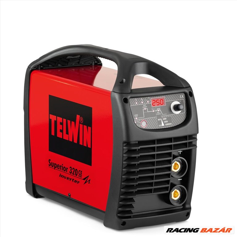 Telwin MMA/TIG Superior 320 hegesztőgép CE, VRD, 230-400V - 816036 1. kép