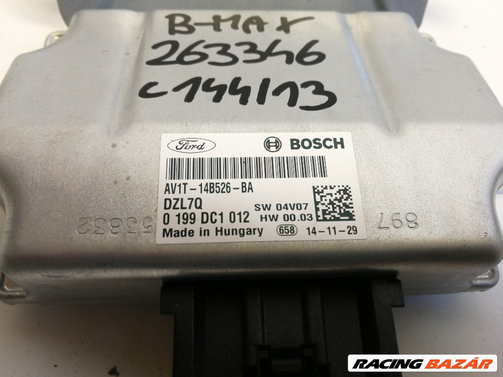 Ford B-max  feszültség szabályzó modul AV1T14B526BA 3. kép