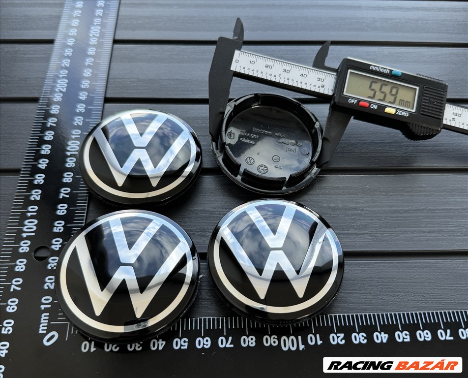 Új VW Volkswagen 66mm Felni Alufelni Kupak Közép Felnikupak Embléma Felniközép Sapka 5H0601171 1. kép