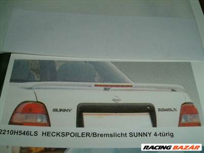 Nissan Sunny sedan 1991-1994. hátsó szárny spoiler