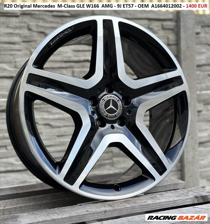 R20 Original Mercedes  M-Class GLE W166  AMG - 9J ET57 9x20 20" gyári alufelnik 1. kép