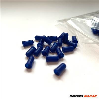 1db Szilikon kupak sapka T5 izzóra kék 5 mm