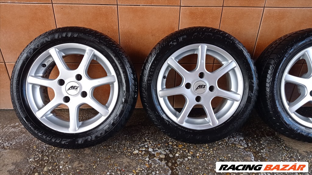 PEUGEOT 206 14" ALUFELNI 4X108 NYARI 185/55R15 GUMIVAL OLCSÒN!!! 2. kép