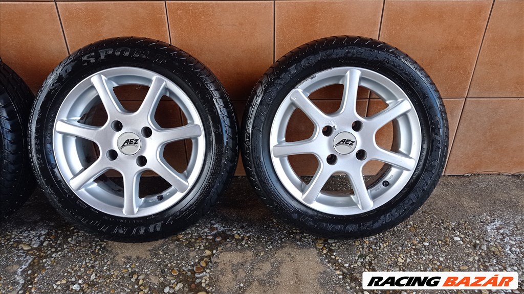 PEUGEOT 206 14" ALUFELNI 4X108 NYARI 185/55R15 GUMIVAL OLCSÒN!!! 3. kép