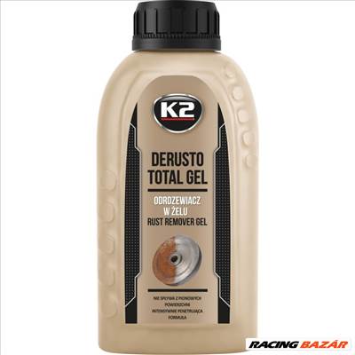 Rozsdaoldó gél K2 Derusto Total Gel L375 250ml