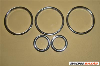 Dacia Sandero fényes króm műszerfal karika, gyűrű