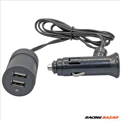 Szivargyújtó kábel 2db USB-vel W14719-1