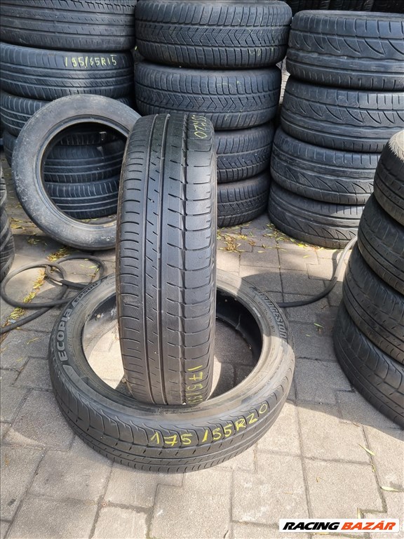  175/5520" újszerű Bridgestone Ecopia EP500 nyári gumi 2db  3. kép