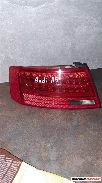 Audi A5 (B8 - 8T) bal hátsó lámpa coupe/cabrio facelift 2012től 8t0945095h 1. kép