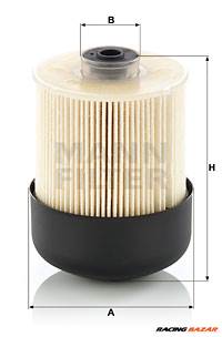 MANN-FILTER PU 9009 z KIT - Üzemanyagszűrő FIAT MERCEDES-BENZ NISSAN OPEL RENAULT VAUXHALL