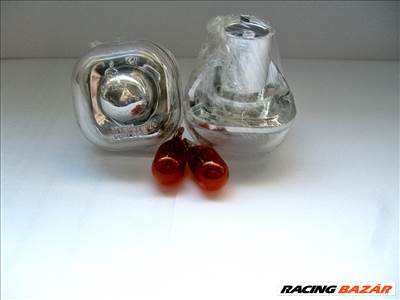 Audi A3 8L 96-00-ig krómozott oldalindex pár