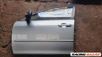 Mazda 6 (1st gen) bal első ajtó ezüst