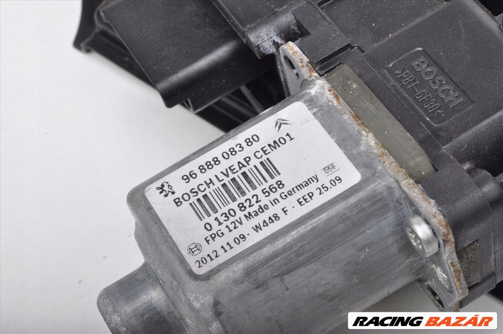 Peugeot 508 I jobb hátsó ablakemelő motor 9688808380 8. kép