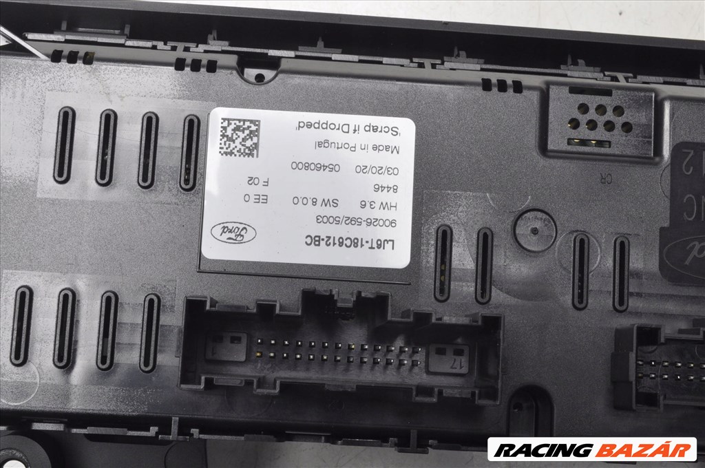 Ford Kuga Mk3 fűtés klíma panel lj6t18c612bc 4. kép