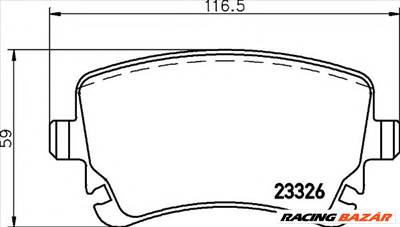 BREMBO P 85 143 - fékbetét AUDI BENTLEY