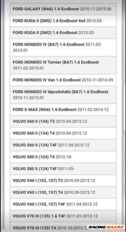 Ford /Volvo ECOBOOST kuplungszett OE gyári ÚJ !!! oe0000 6. kép