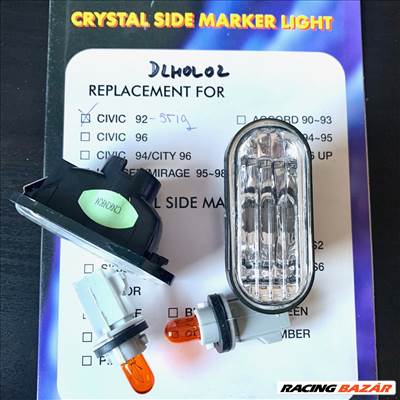 Honda Civic 92-95-ig kristály oldalindex párban