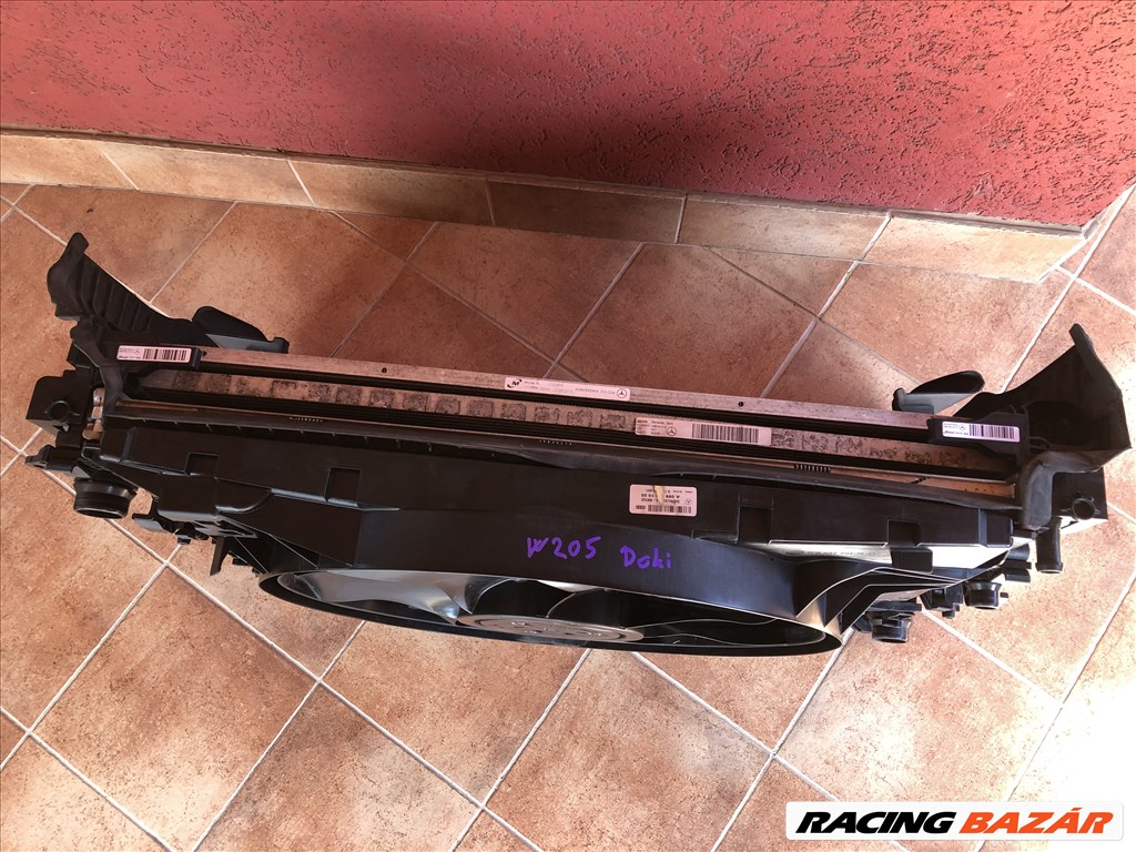 Mercedes w 205 C oszály hűtősor 7. kép