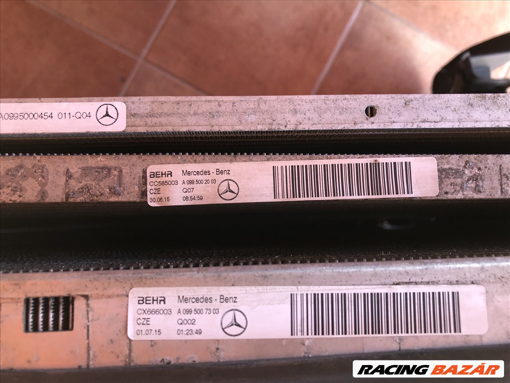 Mercedes w 205 C oszály hűtősor 11. kép