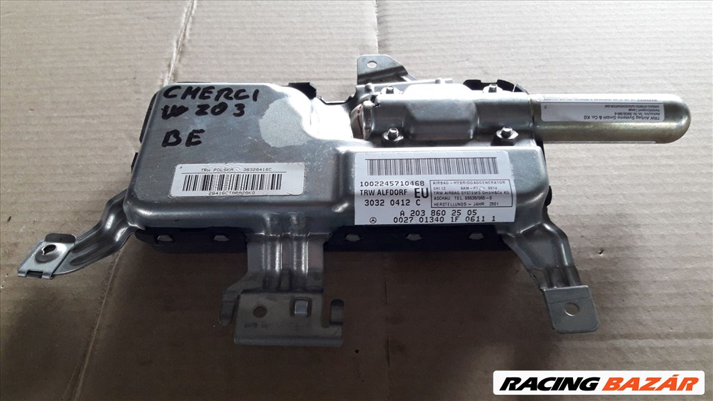 Mercedes C W203 Bal Elsõ Oldallégzsák A 203 860 25 05 1. kép