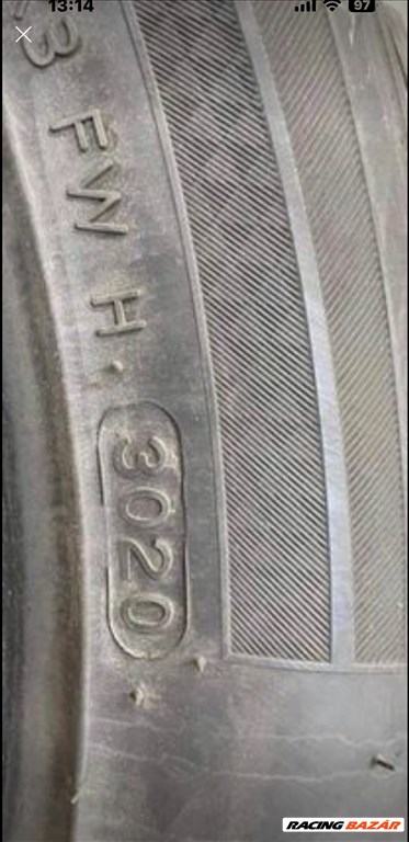  205/5016" újszerű Hankook téli gumi gumi 4. kép
