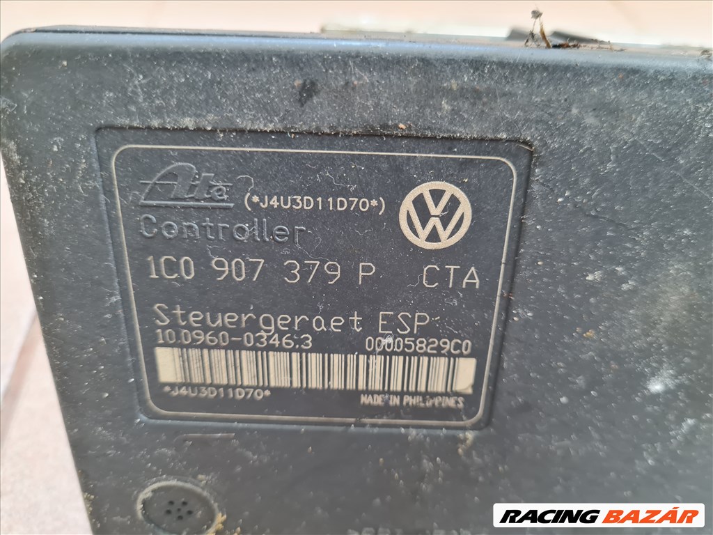 Volkswagen Golf IV ABS kocka 1C0 907 379 P, 1J0 614 517 L 8. kép