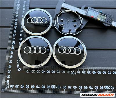 Új Audi 69mm 4B0601170A Felni Alufelni Közép Kupak Felniközép Felnikupak Embléma Sapka