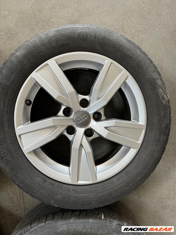 R16 5x112 Original Audi 7J ET35  OE 8W0601025A + 205/60 nyárigumik 5. kép