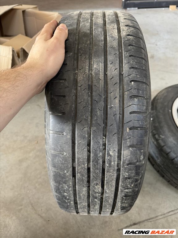 R16 5x112 Original Audi 7J ET35  OE 8W0601025A + 205/60 nyárigumik 9. kép