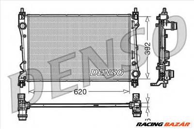 DENSO DRM09113 - Vízhűtő (Hűtőradiátor) FIAT