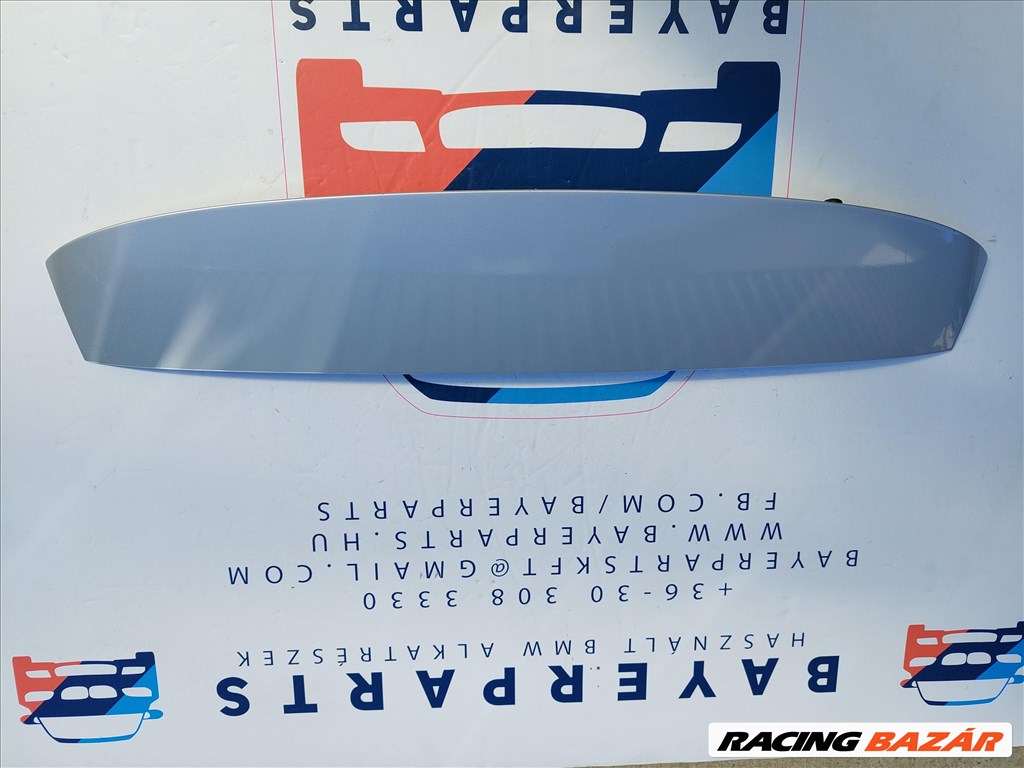 BMW E46 touring szürke csomagtér csomagtartó ajtó fedél tetőspoiler tető légterelő féklámpa (004072) 8235987 1. kép