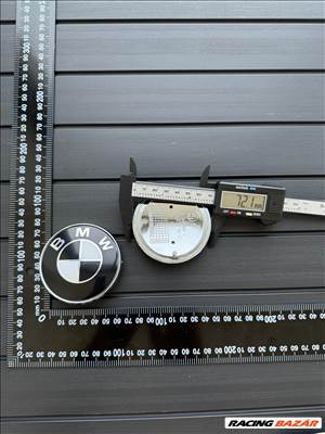 Új BMW 72mm 74mm Csomagtartó Csomagtér Gépház Géptető Motorháztető Embléma Jel Logo Fekete